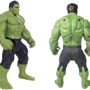 MARVEL AVENGERS CLASSIC Hulk Toy 7-Inch Scale Collectible Super Hero Action Figure, Toys for Kids Ages 4 and Up