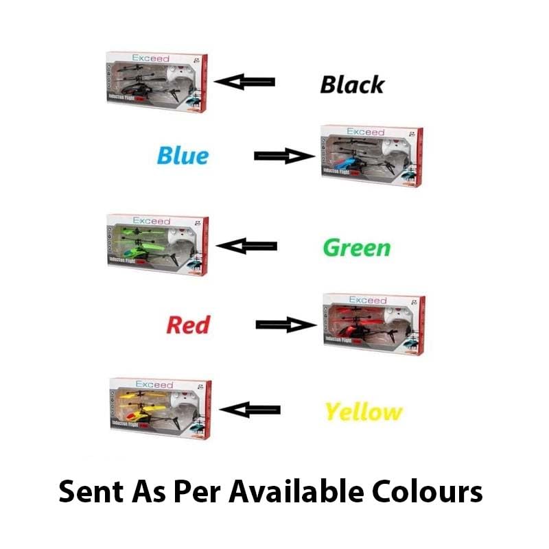 RC Helicopter for Kids - Hand Gravity Sensor, 3D Lights, Charging - Image 7