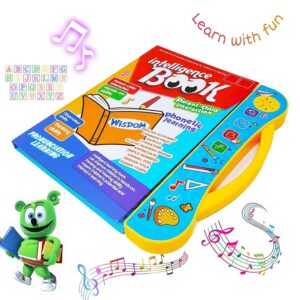 Peppy Pals Learning Study Book - Sound and Musical English Educational Phonetic Learning Book - 3 Year and Above (Multi-Color)