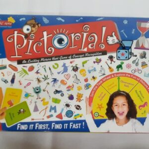 Peppy Pals Pictoria Board Game for Ages 6 Years and above, Strategic Thinking, Educational Board Game